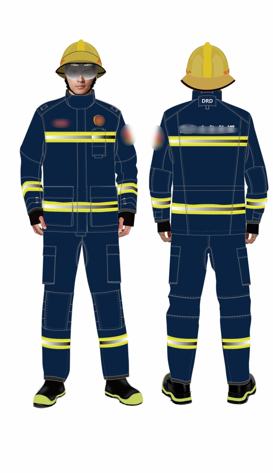 滅火防護服（救援隊員）
